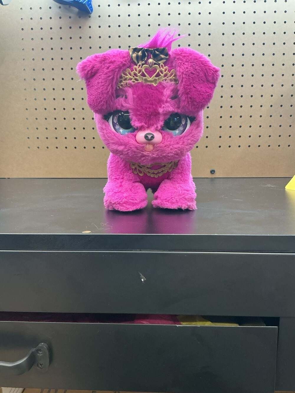 Present Pets Jewelry Princess Interactive Hot Pink Puppy Dog Plush Toy